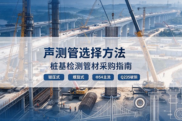 雷州声测管选型标准