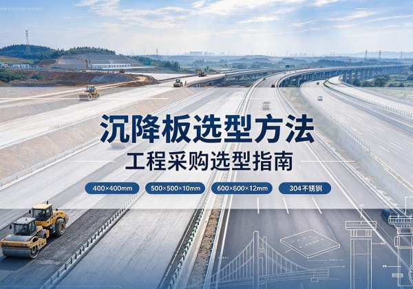 雷州沉降板选择方法
