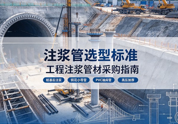 雷州注浆管选型标准